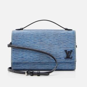 Louis Vuitton Clery Epi Denim Shoulder Bag M54539